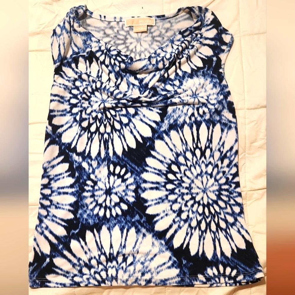 Michael Kors Sleeveless Cowl Neck Top